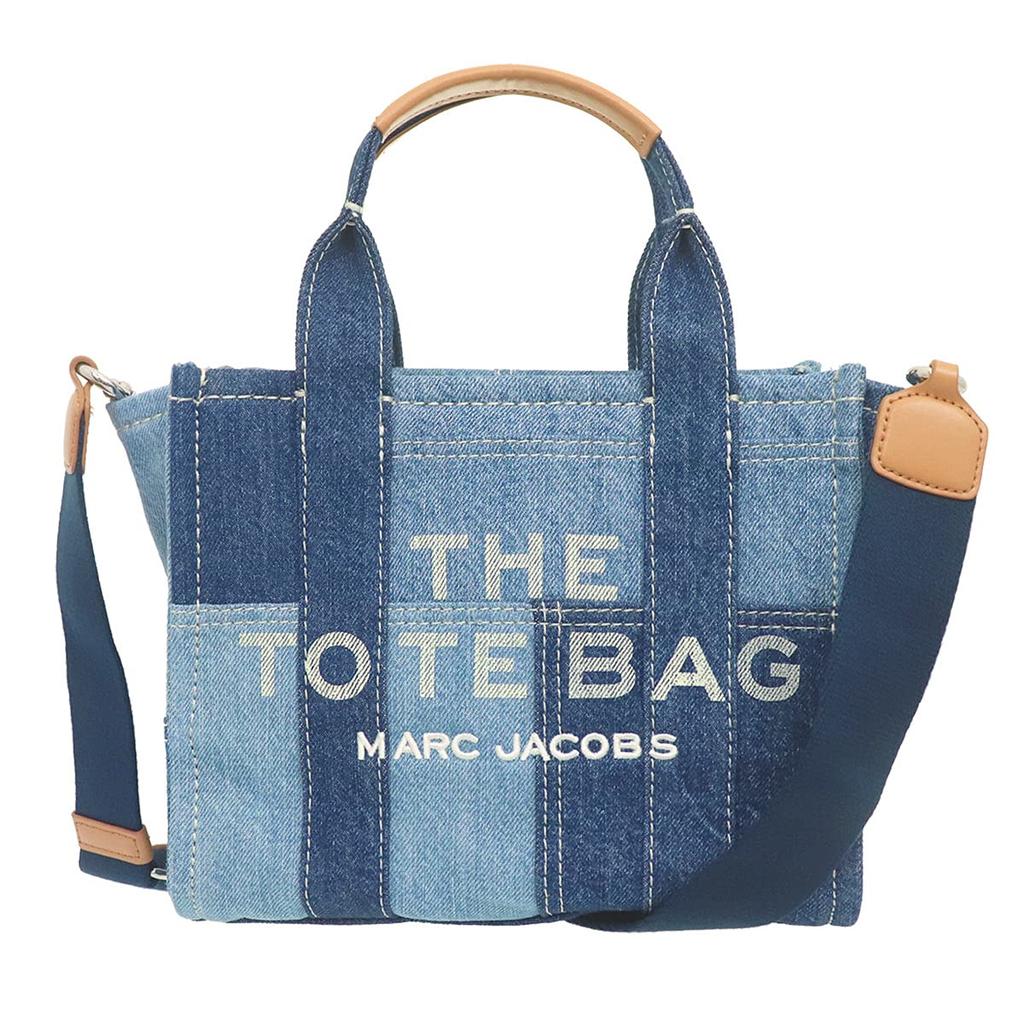 Bag H016M06FA21 Blue Denim The Denim Graphic Logo Mini Tote Bag [Marc Jacobs] (Tote Bag) Women's [Brand] [Item]