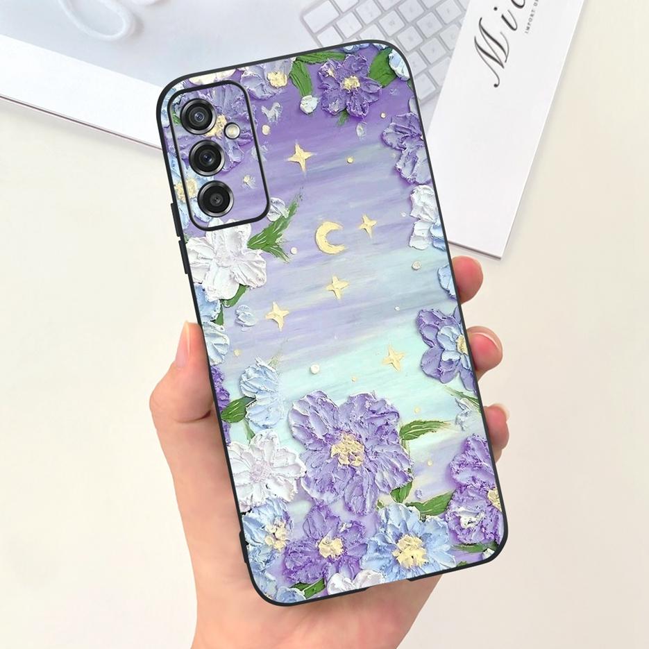 Чехол для Samsung Galaxy M52 5G SM-M526B Милый Мультяшный Динозавр Задняя Крышка Мягкий Силиконовый Чехол для Телефона Для Samsung M52 M 52 5G Fundas