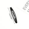 1pcs Solid Black Color Hair Clips Snap Hair Clips Non Slip Hairpins for Women Girls Hair Claw Clips Hair Barrettes