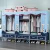 Thickened Fabric Wardrobe with Drawers