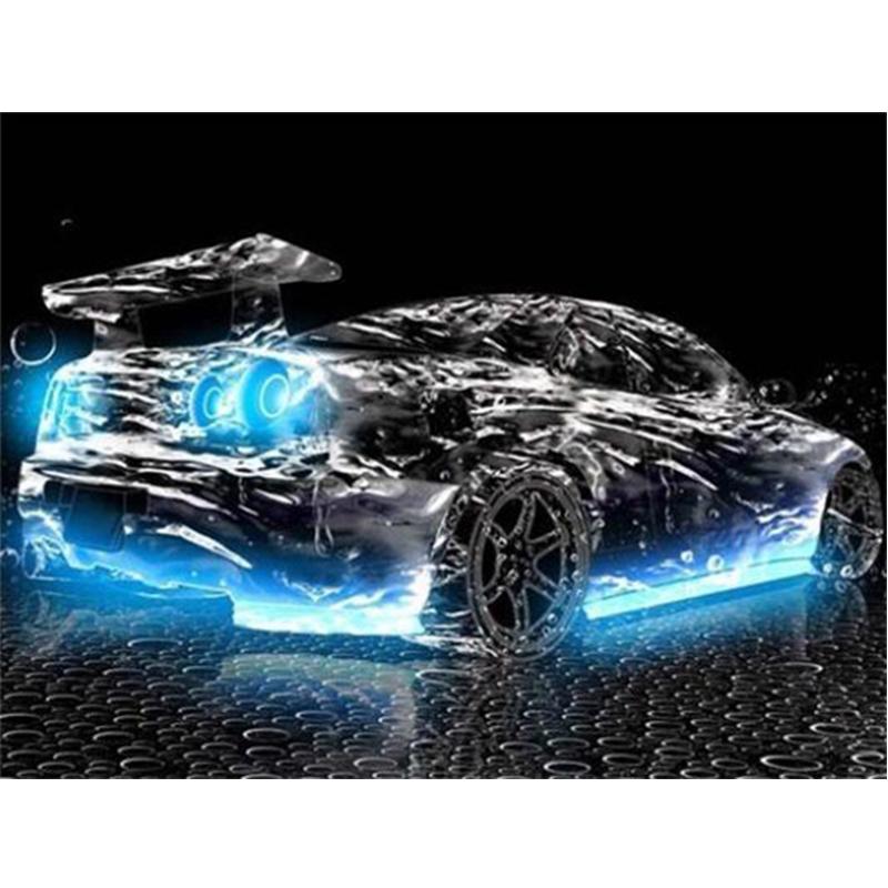 DIY 5D Алмазная вышивка Автомобиль 3D Алмазная картина Алмазная мозаика Полный круглый Стразы Вышивка крестом Изображение