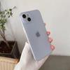 Ultra Thin Slim Soft Clear Matte Phone Case For iPhone 15 14 Pro Max 11 13 12 Mini 7 8 Plus X XR Transparent Full Camera Cover