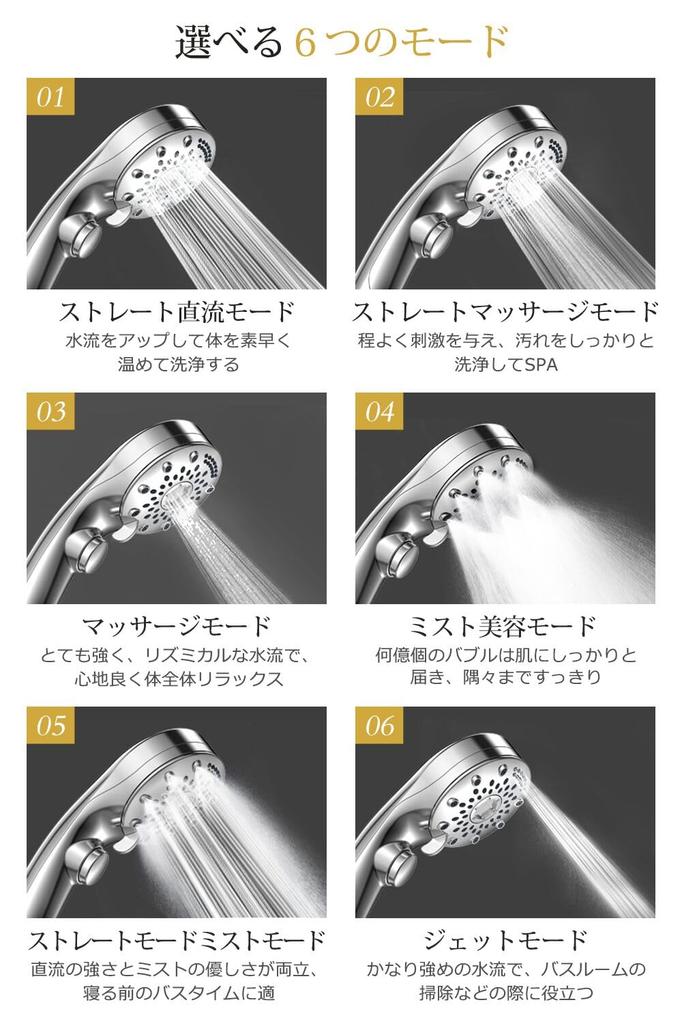 Пузырьковая душевая лейка профессиональные пузырьки, которые глубоко проникают в хлор 6 поток воды Душевая лейка с водой высокая вода вода вода кожа