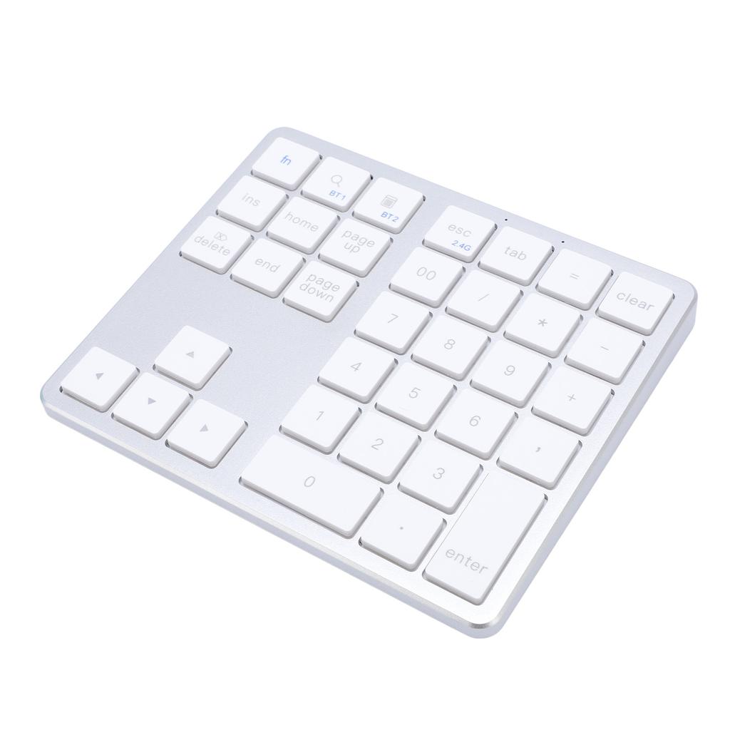 Number Pad Wireless   Dual Mode 35 Keys Rechargeable   Numeric Keypad for Laptop PC Tablet