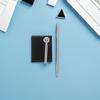 Metal Ballpoint Signing Pen with Acrylic Rectangular Base for Guest Book Signing Reception Desk Wedding Ceremony Graduation