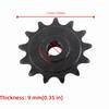 Universal Pinion Gear Steel Pinion Motor Chain Wheel  Bike Chain