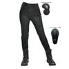 VOLERO+Motorcycle Jeans+Casual Vintage Elastic Motorcycle Pants+Women's Rider Racing Fall Proof Cycling Pants