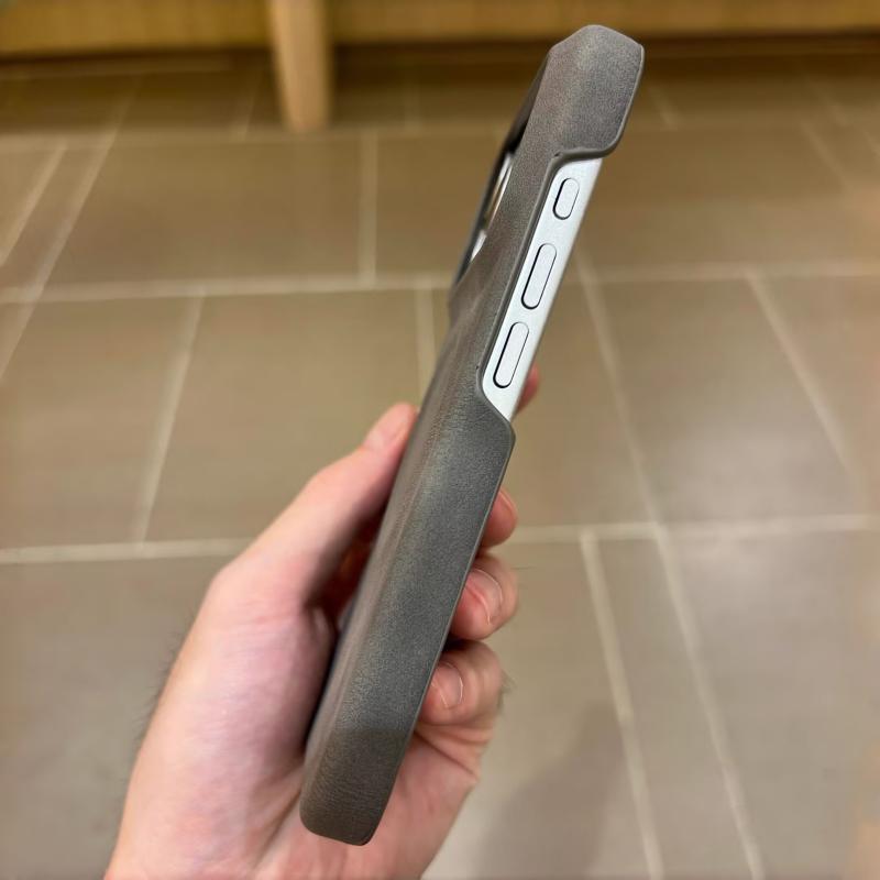 Роскошный чехол для телефона из овчины с магнитным креплением для iPhone 17 Air 13 Mini 12 11 14 15 Plus 16 Pro Max XS XR X Матовый чехол