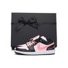 Air Jordan 1 Каштановые Нескользящие Покрытие Низкие Винтажные Баскетбольные Кроссовки Женские Черные Розовые DC0774-101(Team59-SBOX)