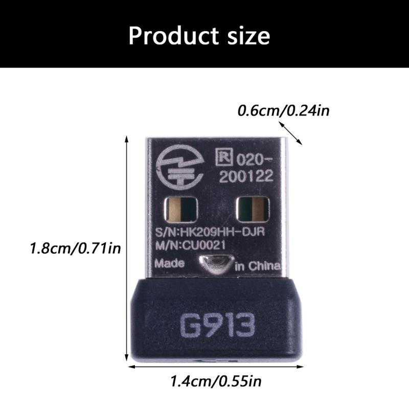 Новый USB-приемник Беспроводной донгл-приемник USB-адаптер для клавиатур G913 G915