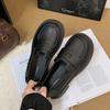 Lolita Lolita Small Leather Shoes Schoolgirl Flat-bottomed Versatile Round Head Cute Bear Uniform Shoes