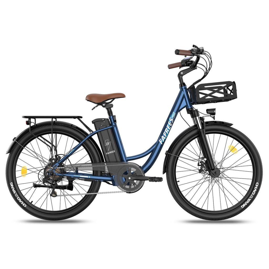 FAFREES F26 Lasting Urban Commuting Electric Bicycle 36V25Ah Battery 250W Motor 26 Inch City Tires 120KM Max Range E-Bike