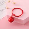 Cute Candy Colors Metal Bells Handmade Colorful Jingle Bell DIY Keychain Pendants Accessories for Decoration