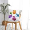 Sunny Bunnies Square Pillowcase Pillow Cover Cushion Throw Pillow For Home Sofa Living Room