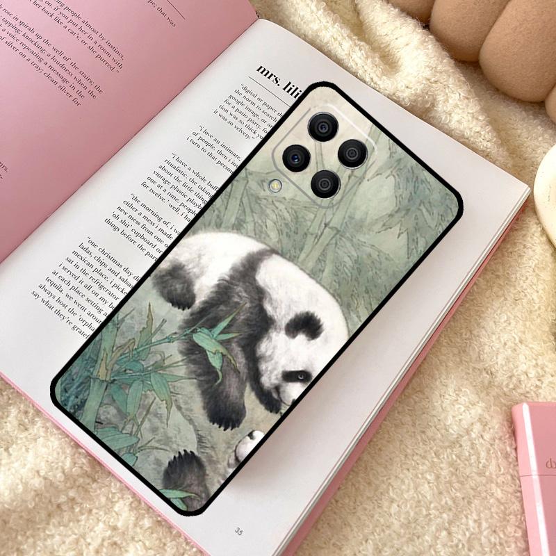 Китайский Чехол с Медведем Пандой Для Samsung Galaxy M31 M13 M11 M12 M14 M15 M06 M16 M36 M56 M53 M32 M52 M35 M55 M34 M54