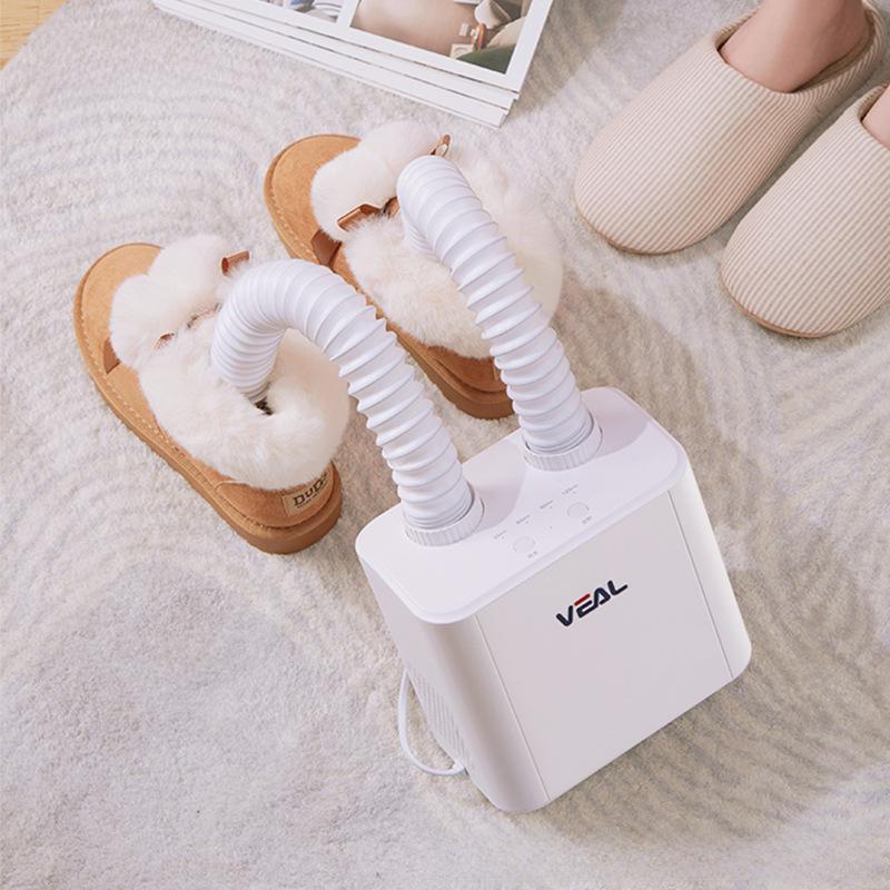 VEAL Двухцелевая сушилка для обуви: Дезодорирование, стерилизация, быстрая сушка и подогрев сухой и мокрой обуви