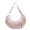 New Large-capacity Women's Dumpling Bag Versatile Firm Shoulder Bag Crossbody Bag Literary Cloud Bag Literary Style