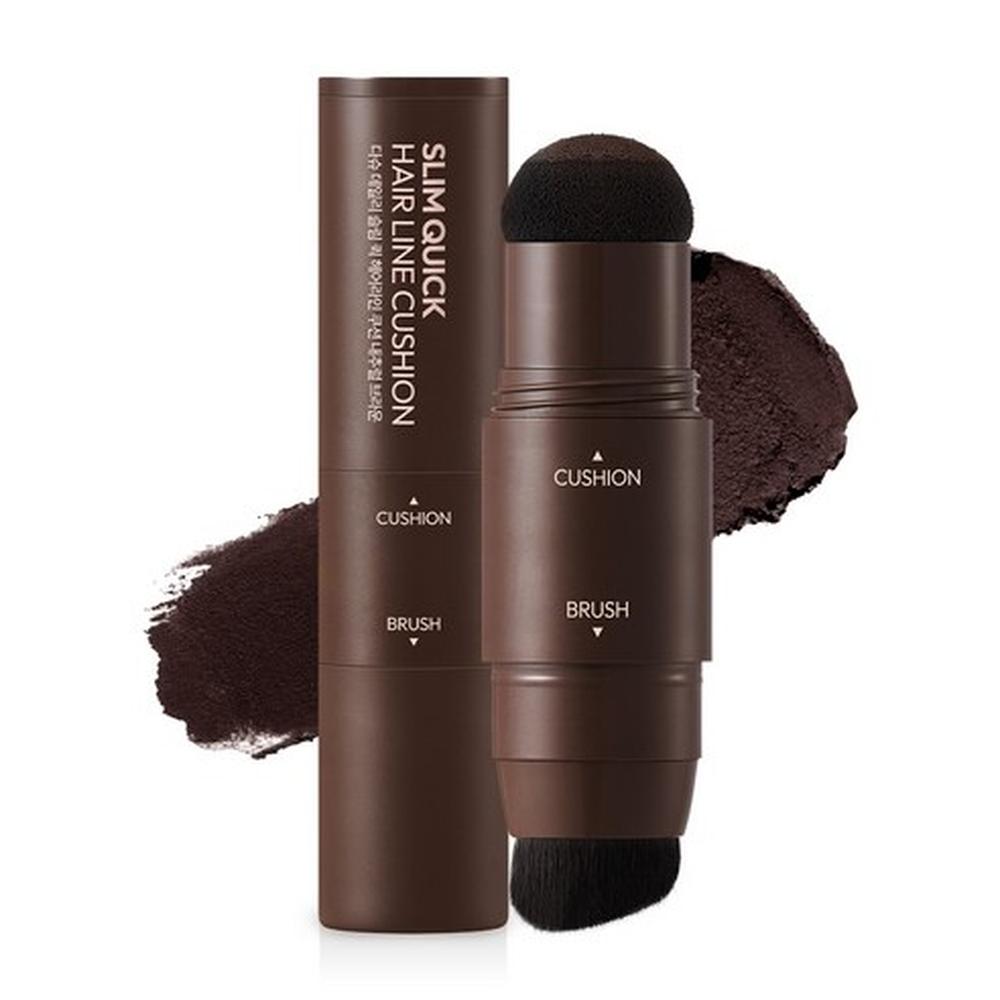 DASHU Daily Slim Quick Hairline Cushion 2.5g Natural Brown - Root Touch Up, Korean