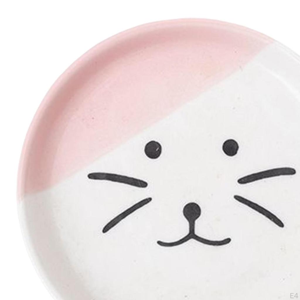 Миска для кошки, Керамические миски для питомцев, Наклонная приподнятая подставка для еды и воды, Кормушка, Идеальная