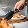 Силиконовые щипцы для барбекю Термостойкие щипцы для еды Нескользящие щипцы из нержавеющей стали Кухонный инструмент для приготовления пищи Жарки Пинцеты для барбекю