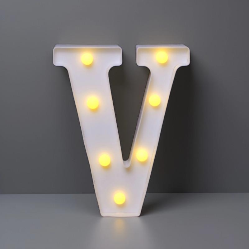 22 см светодиодные буквы и цифры для мероприятий - Идеально для дней рождения и предложений.