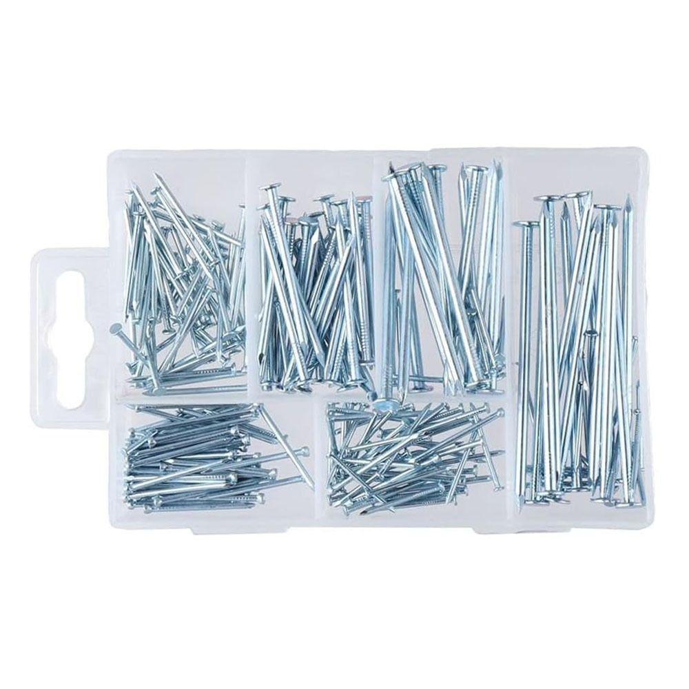 280Pcs Practical Nails Assortment Kit 6 Sizes Concrete Pin Nails  Woodworking Accssories
