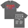 Imagine Dragons Band World Loom Tour 2026 New Hot Selling Mens Womens Casual Cotton Oversized Tshirt Street Wear