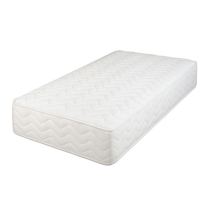 Matelas 90x200 15 cm Up Down - Mousse polyuréthane, soutien souple, 2 faces, tissu stretch