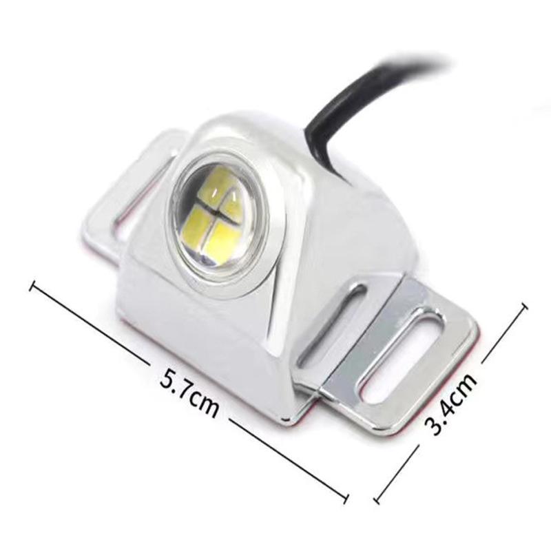 Автомобильный фонарь заднего хода, высокая яркость, мигающая сигнальная лампа заднего хода, универсальная автомобильная лампа заднего хода для мотоцикла, светодиодная лампа для парковки задним ходом