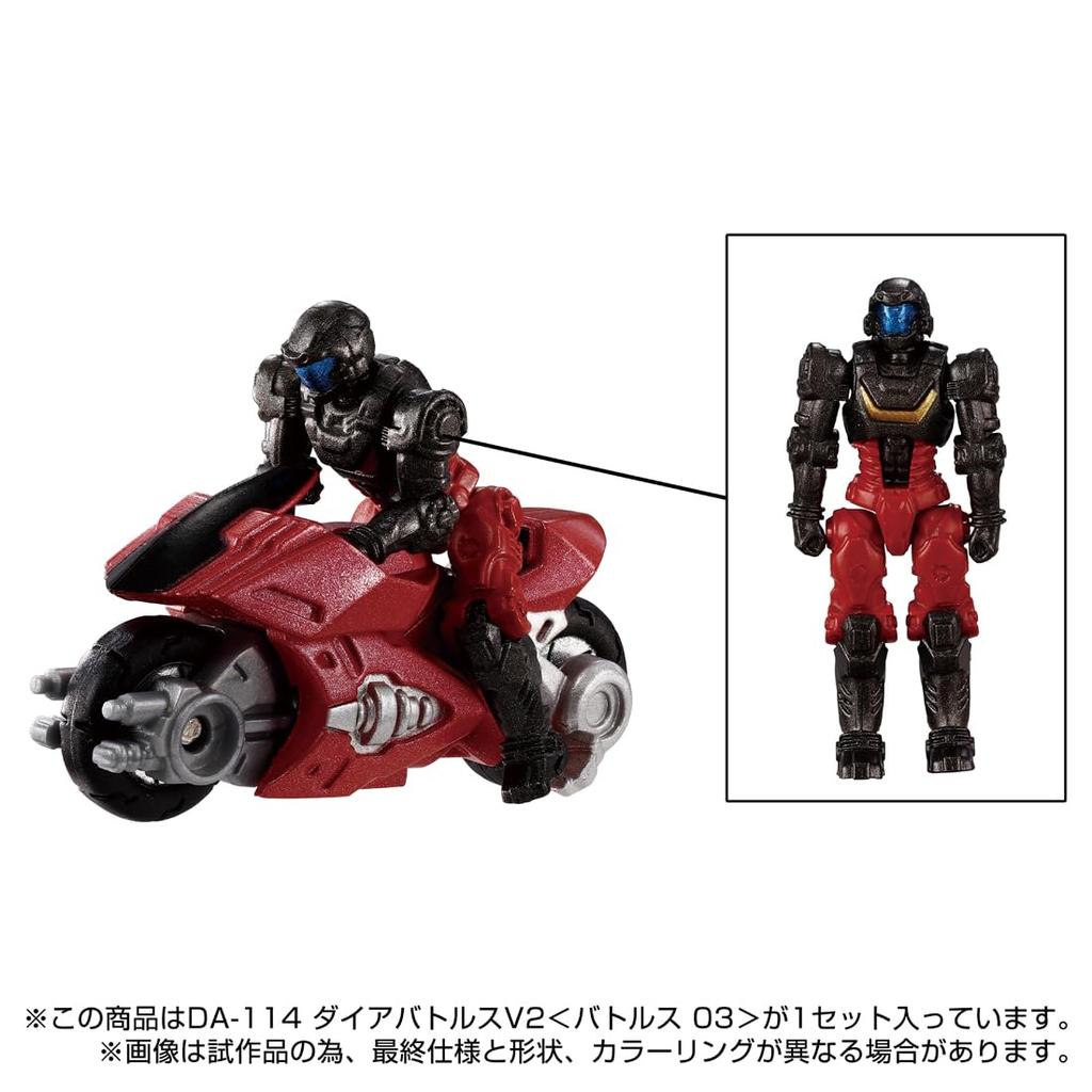 Takara Tomy T-SPARK Diaclone DA-114 Dive Battle V2 Articulated Action Figure Battle 03