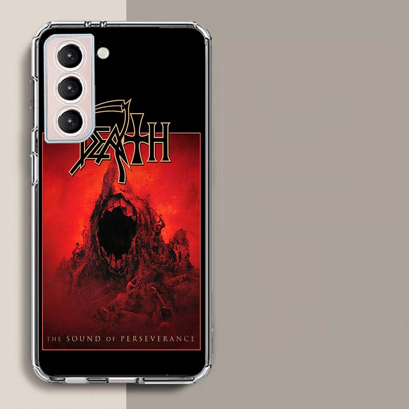 Metal Band D-Death Phone Case For Samsung A16 A26 A36 A56 A17 A15 A25 A35 A55 A14 A24 A34 A54 A04S A05S Galaxy Note 20 10 9 8 A9