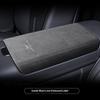 For XPENG G6 Xiaopeng Soft Suede Leather Center Console Armrest Lid Cover Protector Interior Car Accessories Pad