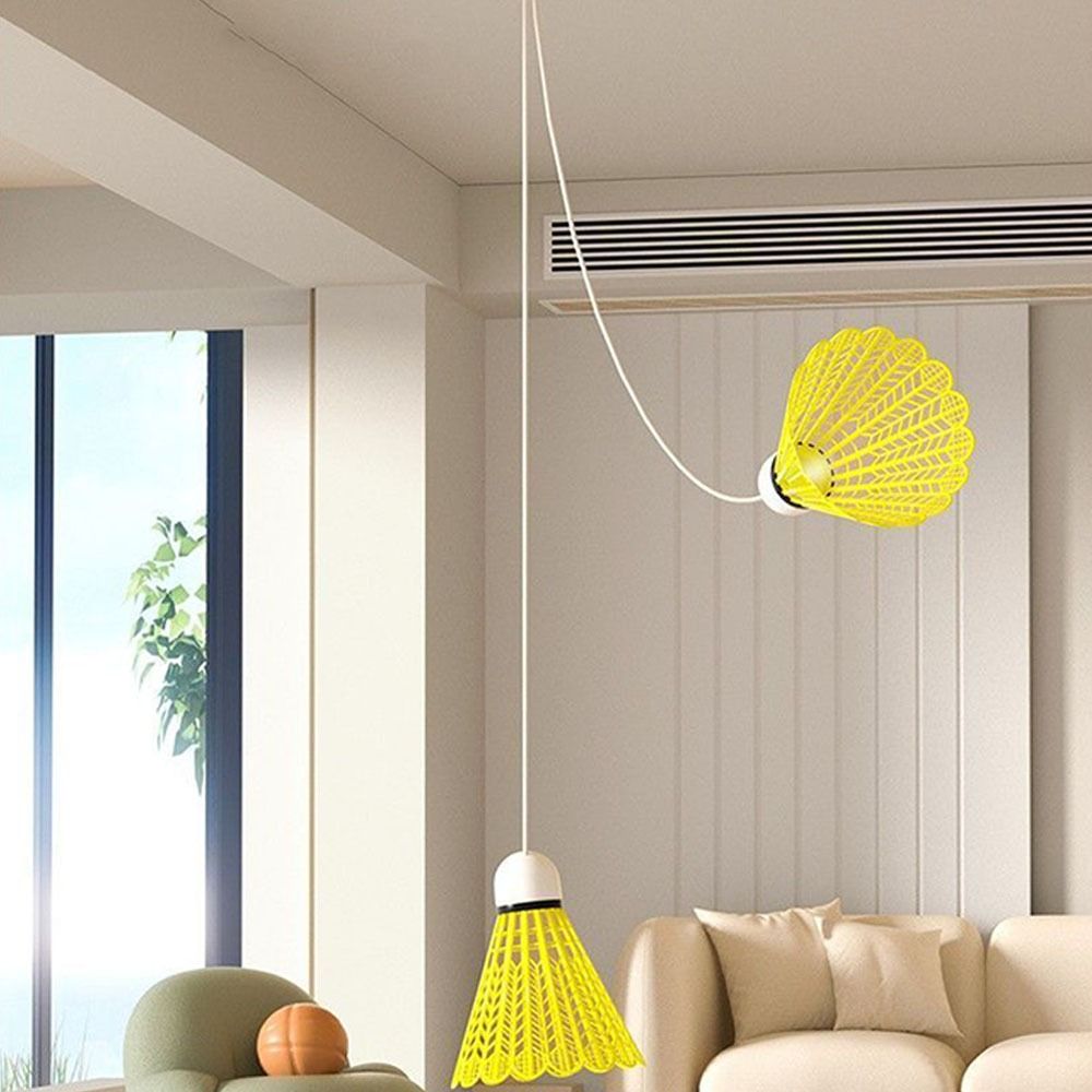 Elastic Automatic Rebound Badminton Practice Nylon Single Player Rebound Trainer  Indoor