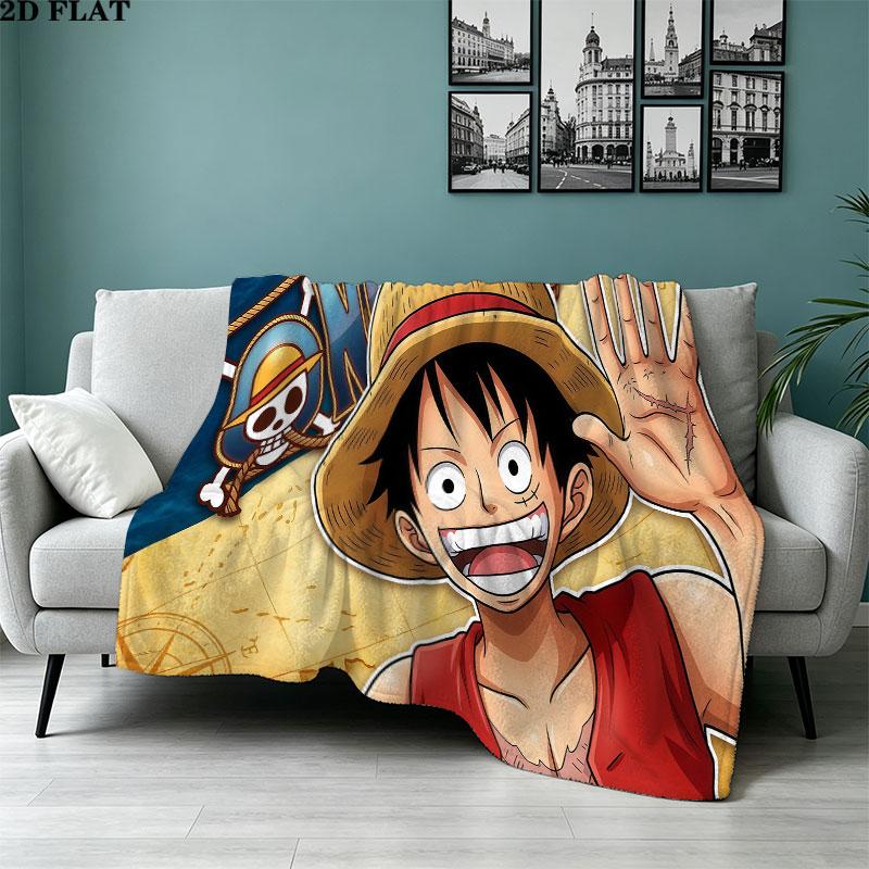 1PC One Piece Patterned Flannel Blanket Suitable For All Seasons For Home Decor Warmth And Comfort Gifts Holiday Present