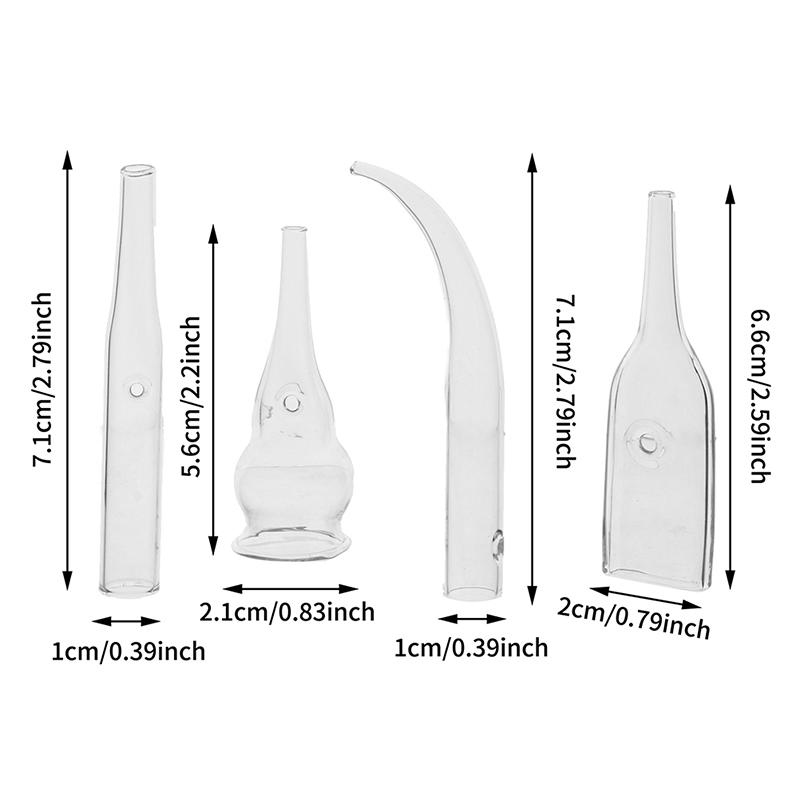 Фильтры заменяют стеклянные трубки, аксессуары для вакуумной машины для автобразии лица