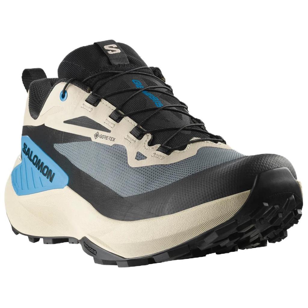 SALOMON Genesis GORE-TEX Turbulence Men Sneakers Cream Diva-Blue Black L47567500