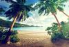 Photomural Palm Trees On The Seychelles Non-Woven 416x290