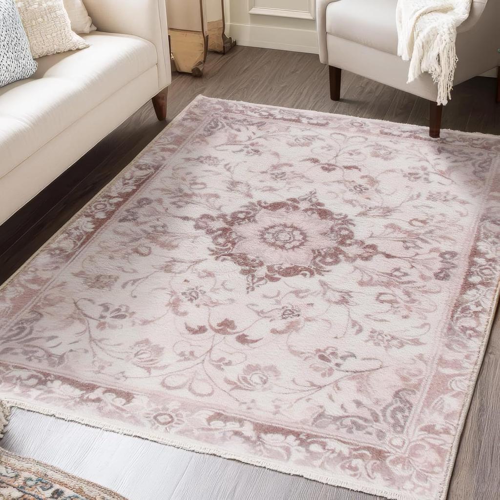 Christmas Snowman Rug for Living Room Low Pile Throw Rugs Crystal Velvet Washable Non Slip Modern Large Area Carpet for Bedroom