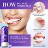 V34 Teeth Whitening Toothpaste 5D Tooth Whitener Strips Oral Hygiene Cleaning Dental Bleaching Tools Fresh Breath Dentistry Care