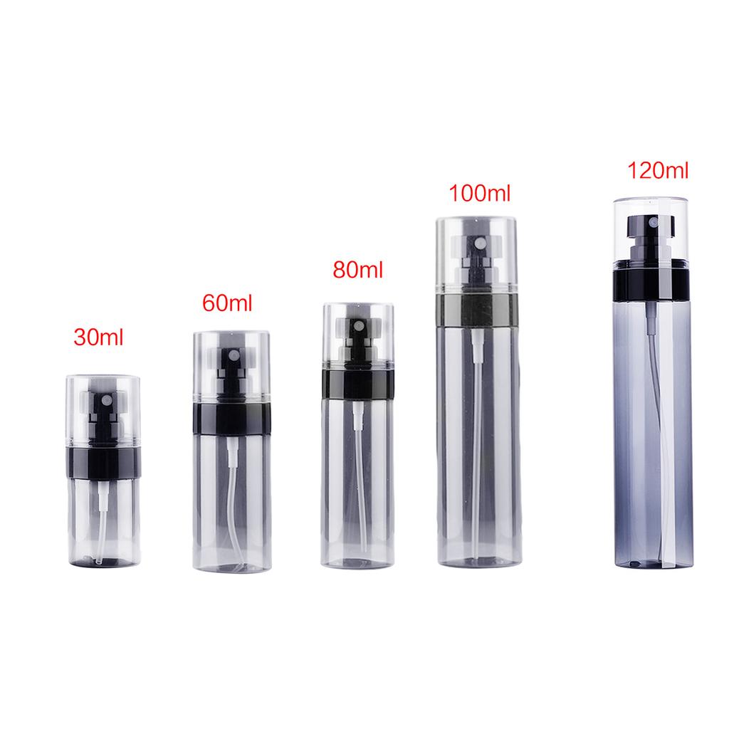 Spray Bottles 30ml 60ml 80ml 100ml 120ml Clear Empty Fine Mist Mini Travel Bottle Small Refillable Liquid Containers