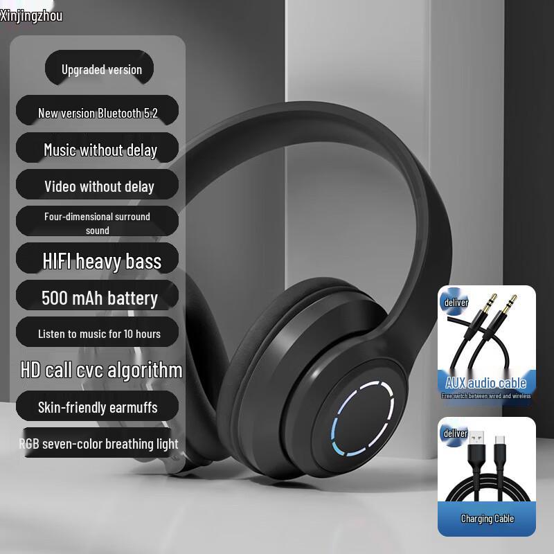 Беспроводные накладные Bluetooth-наушники Xin Jing Zhou