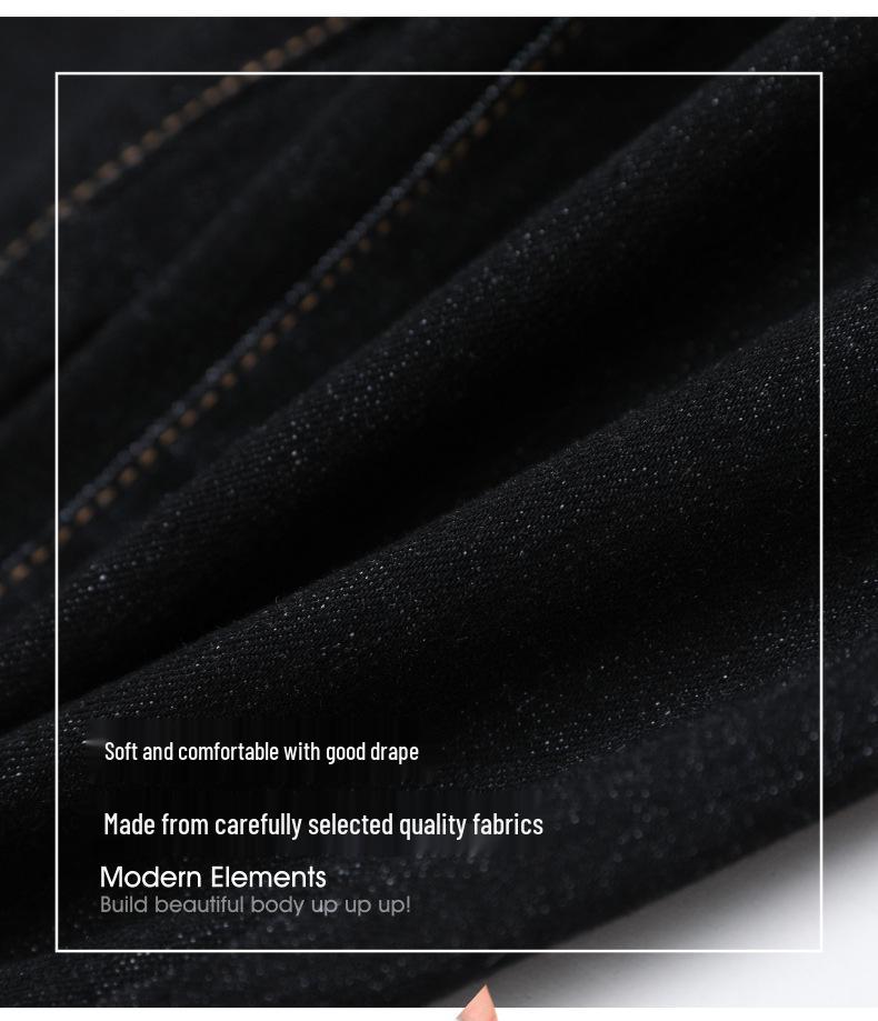 New Autumn High-Waist Stretch Jeans for Middle-Aged Women - Skinny & Loose Fit Options Available