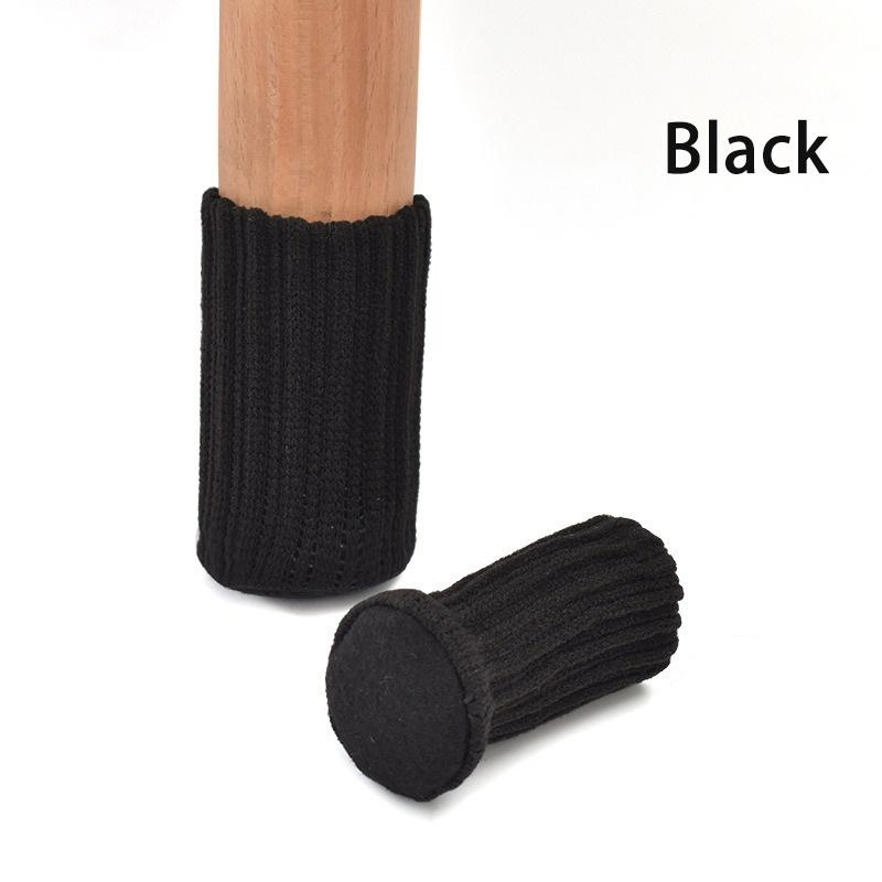 4 шт. вязаные носки для ног стула, мебельные ножки стола, защитные накладки на пол, защитные накладки на пол