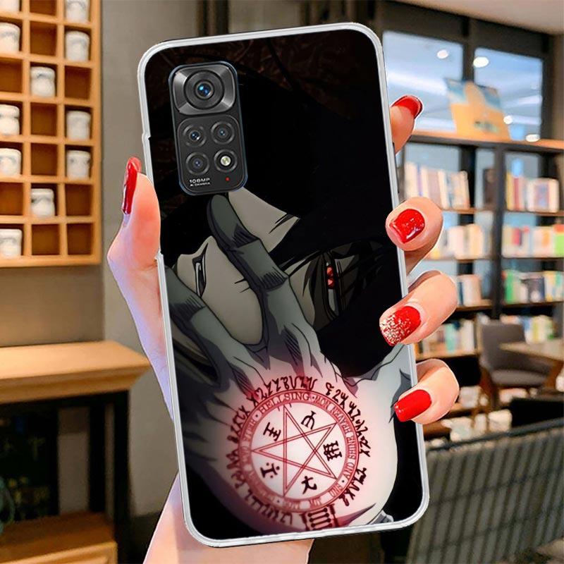 Чехол для телефона с аниме-обложкой Fullmetal Alchemist для Xiaomi Redmi Note 15 14 13 12 11 10 Pro Plus 14S 12S 11S 11T 11E 10S Мягкие Fundas