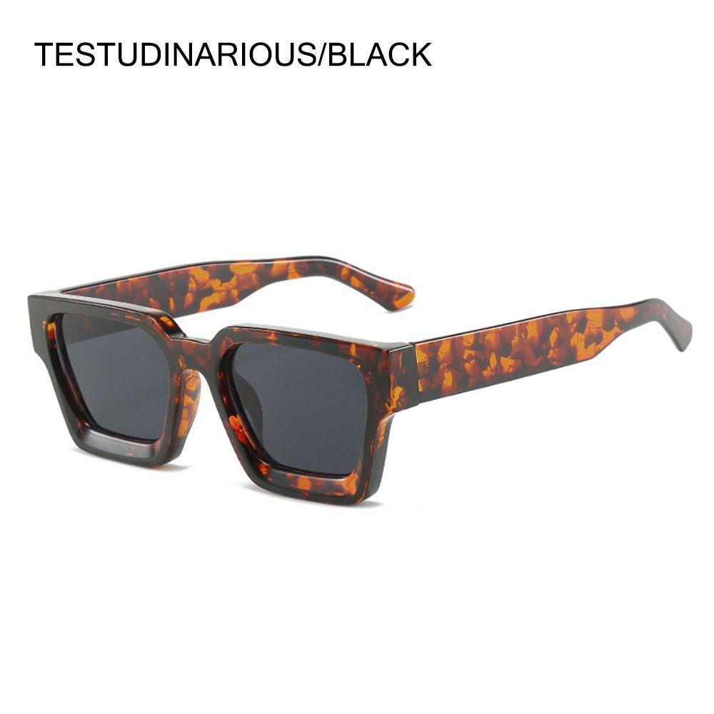 Fashion Square Frame Eyewear Punk Retro Sunglasses Ladies Shades Shades Women Sunglasses