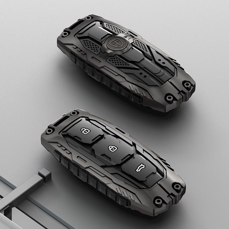 Для LIXIANG L9 L8 L7 L6/MEGA MAX ONE Автомобиль Специальный Защитный Чехол Пряжка Оцинкованный Сплав Силиконовый Чехол для Автомобильного Ключа Аксессуары
