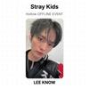 Stray Kids Официальная фотокарточка Hollow OFFLINE EVENT
