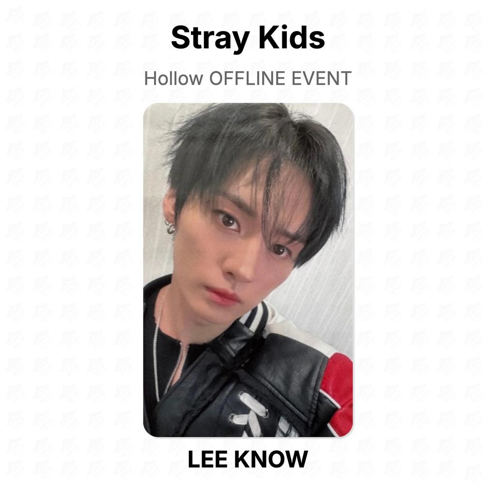 Stray Kids Официальная фотокарточка Hollow OFFLINE EVENT