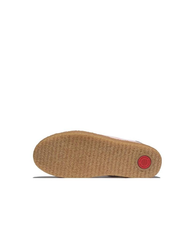 Fitflop [Ssf Exclusive] [Rally] Women'S Leather/Suede Sneakers - Clay Pink/Plumberry (Ft59K2N10X)