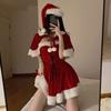 Girl Christmas Lady Santa Claus Cosplay Costume Winter Cape Cloak Outfits Halloween Cloak Women